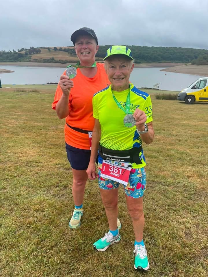 Jan and Sarah at the Sportiva Wimbleball Multisport Festival
