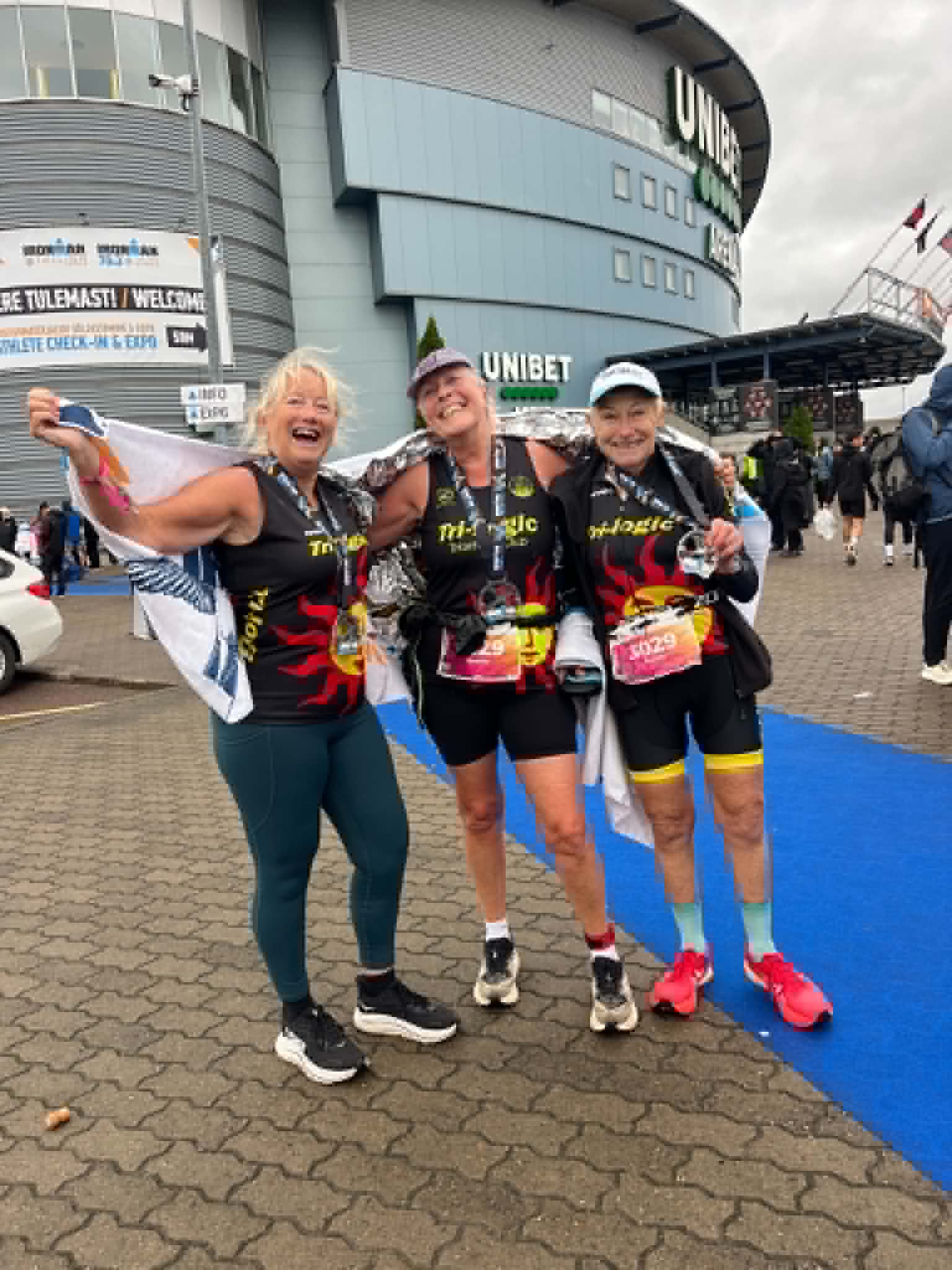Team Birds 200 members at the 2026 IRONMAN 70.3 Tallinn weekend in Estonia