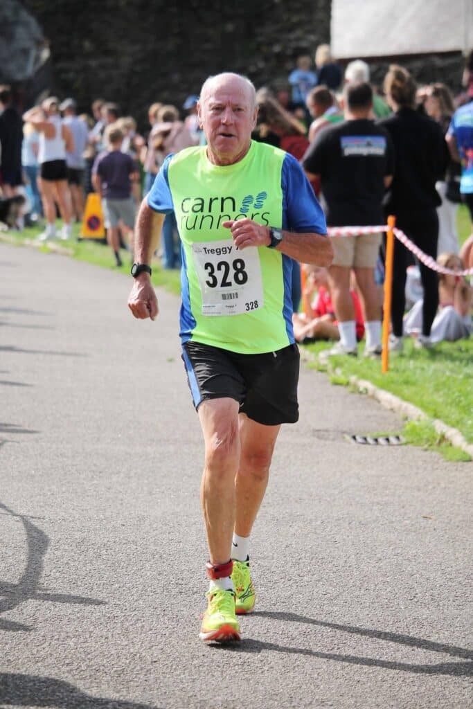 Carn Runners representing the club at the Treggy 7 on 6 September 2026