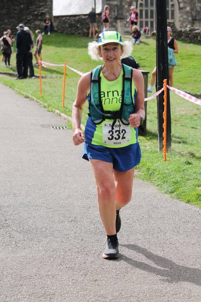 Carn Runners representing the club at the Treggy 7 on 6 September 2026