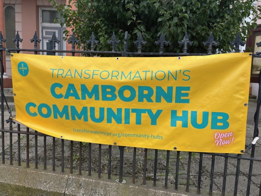 Carn Runners supporting Transformation CPR food bank in Camborne and Redruth