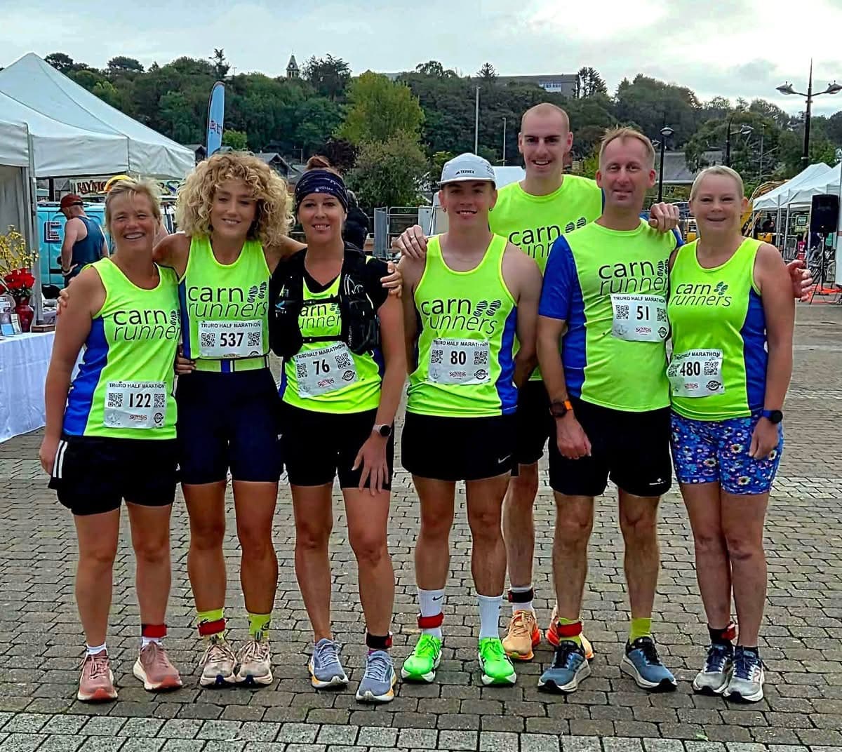 Carn Runners at the Truro Half Marathon in September 2026